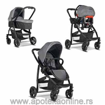 GRACO TRIO SISTEM (KOLICA+NOSILJKA+AUTO SEDIŠTE) EVO CHARCOAL GRACO TRIO SISTEM (KOLICA+NOSILJKA+AUTO SEDIŠTE) EVO CHARCOAL